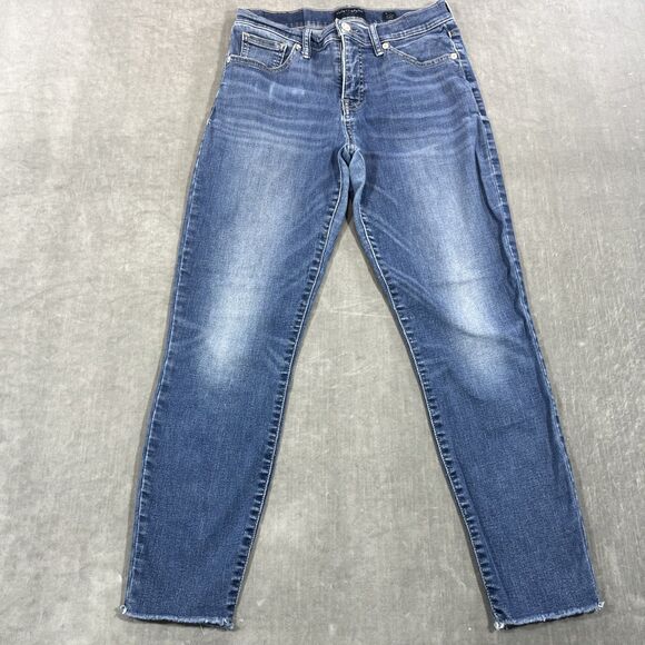 Lucky Brand Women’s 8/29‎ Medium Wash Ava Mid Rise Skinny Denim Jeans - Picture 2 of 8